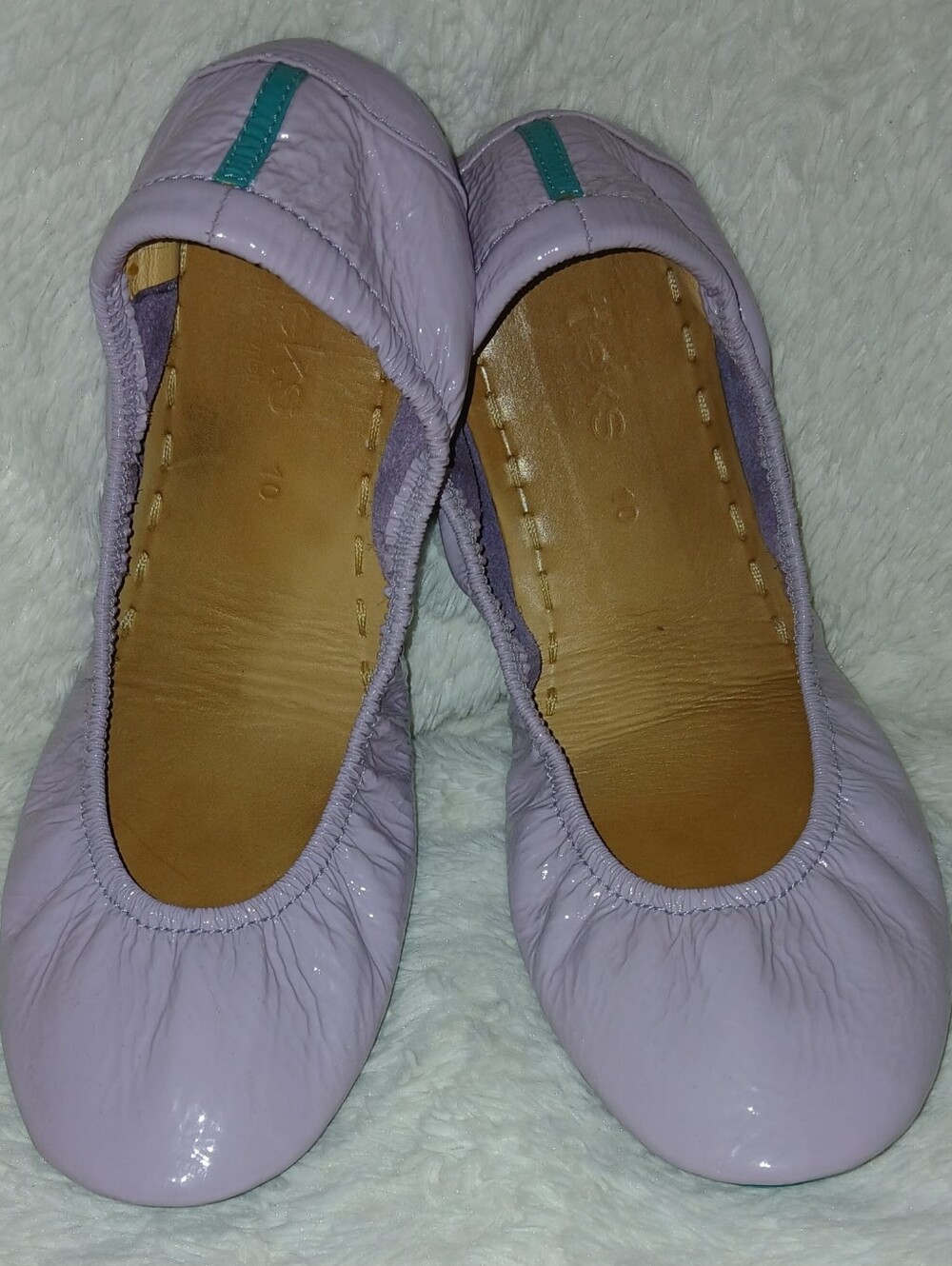 Lavender Tieks size 10